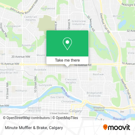 Minute Muffler & Brake map