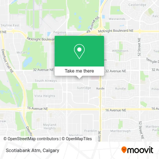 Scotiabank Atm map