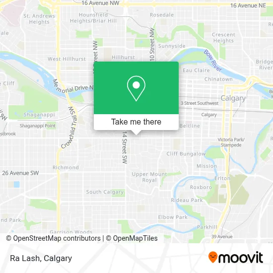 Ra Lash map