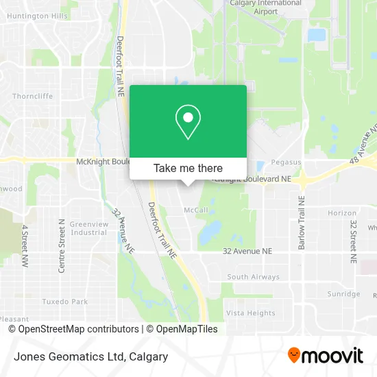 Jones Geomatics Ltd map