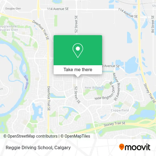 Reggie Driving School map