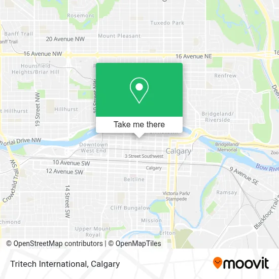 Tritech International map
