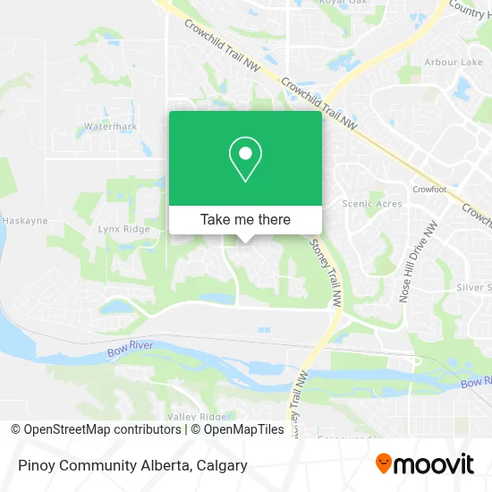 Pinoy Community Alberta map