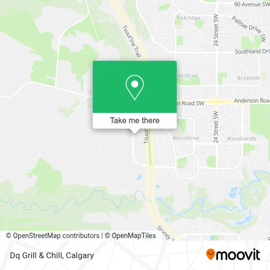 Dq Grill & Chill map