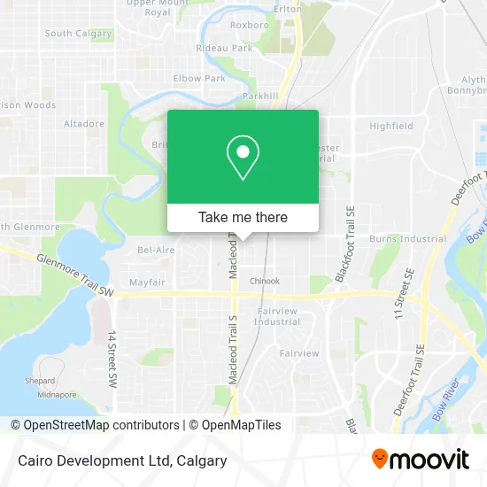 Cairo Development Ltd map