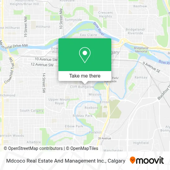 Mdcoco Real Estate And Management Inc. map