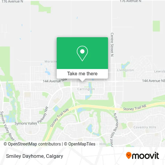 Smiley Dayhome map
