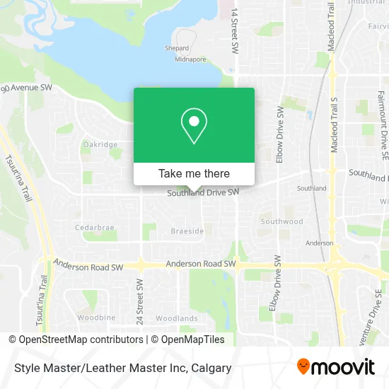 Style Master / Leather Master Inc map