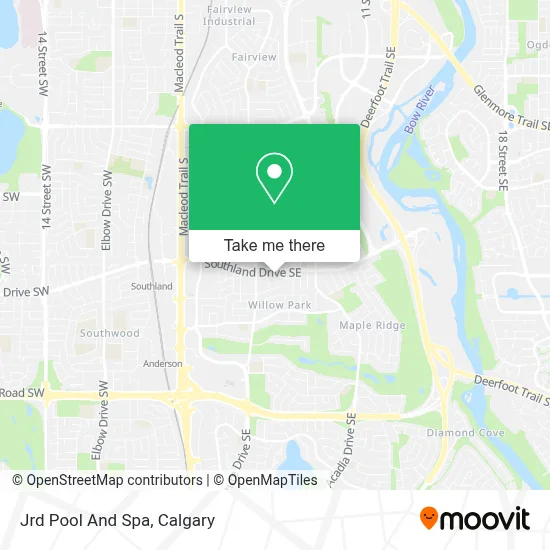 Jrd Pool And Spa map