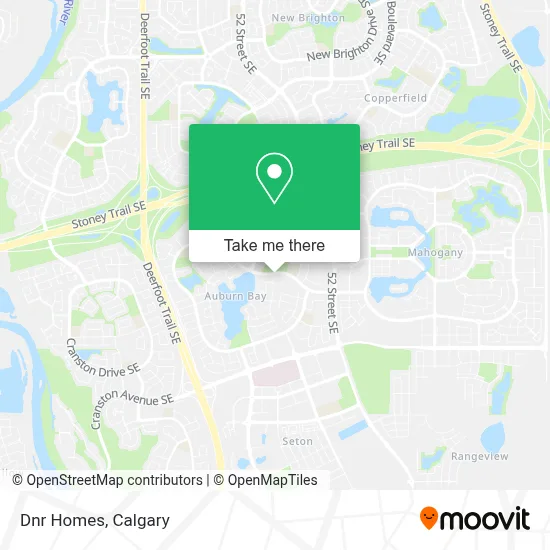 Dnr Homes map