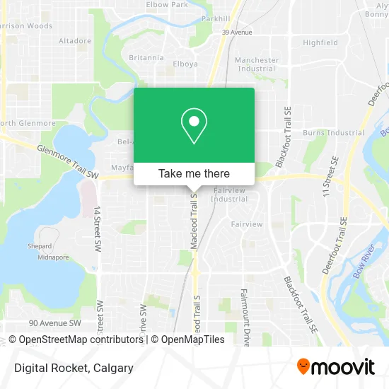 Digital Rocket map