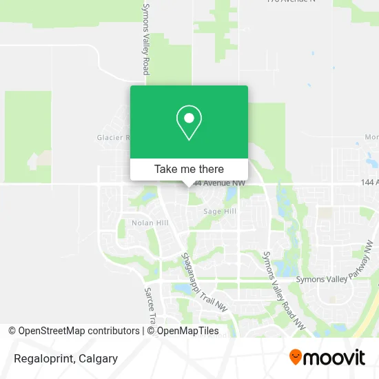 Regaloprint map