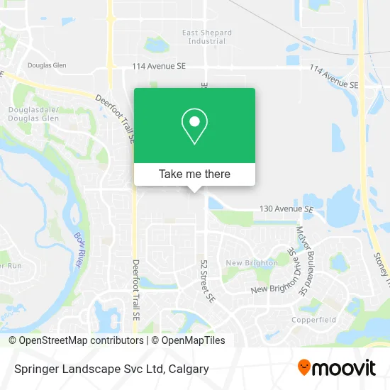 Springer Landscape Svc Ltd map
