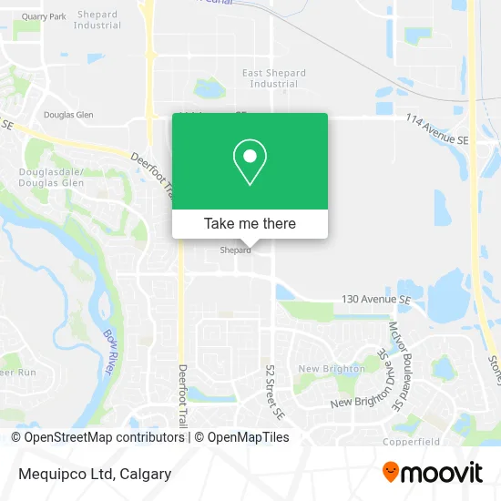 Mequipco Ltd map