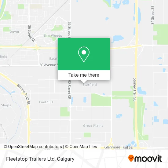 Fleetstop Trailers Ltd map