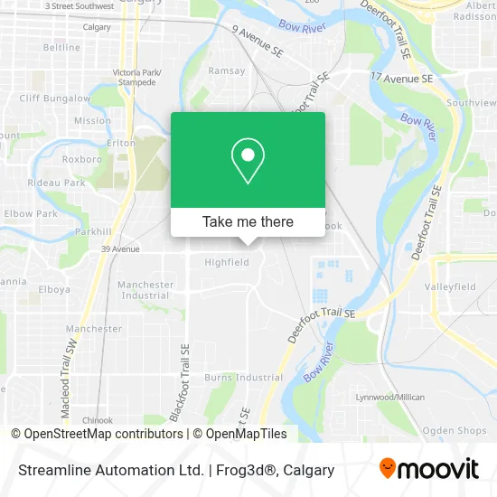 Streamline Automation Ltd. | Frog3d® map
