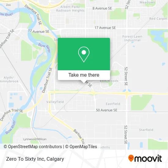 Zero To Sixty Inc map