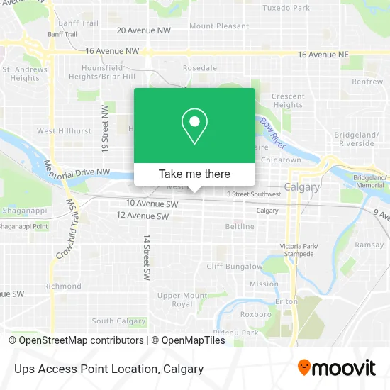 Ups Access Point Location plan