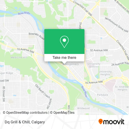 Dq Grill & Chill map