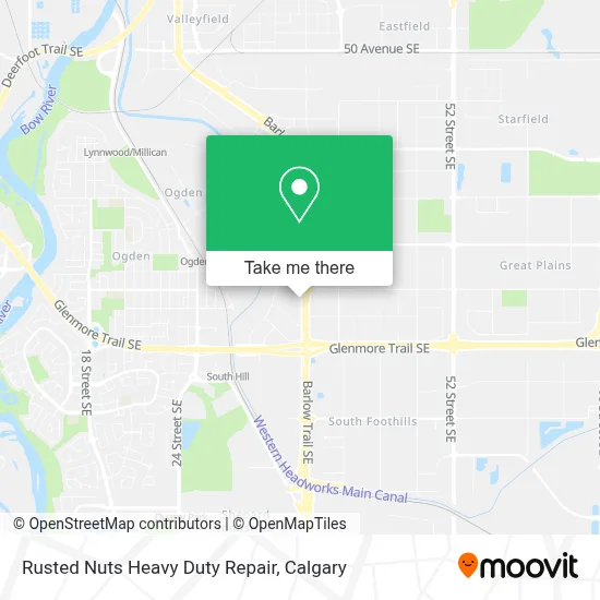 Rusted Nuts Heavy Duty Repair map