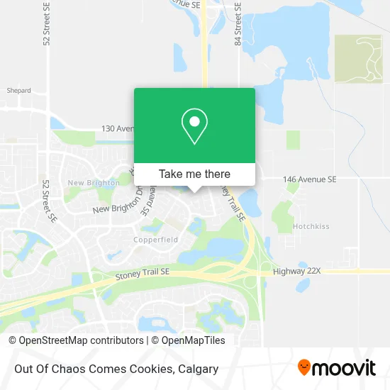 Out Of Chaos Comes Cookies map