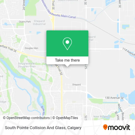 South Pointe Collision And Glass map