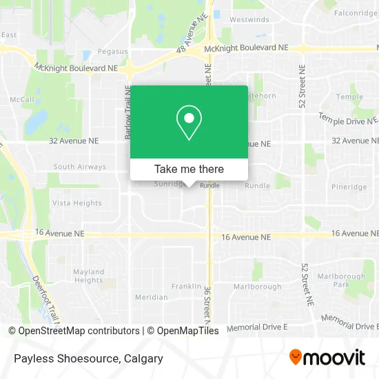 Payless Shoesource map