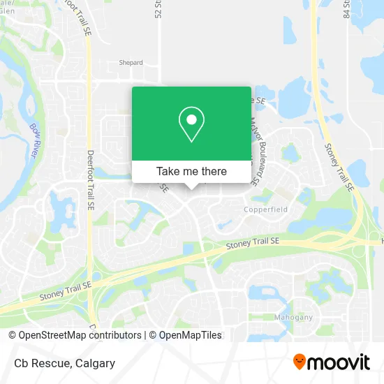 Cb Rescue map