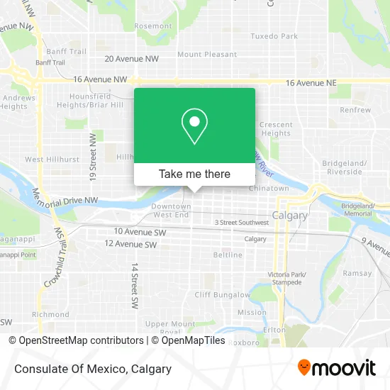 Consulate Of Mexico map