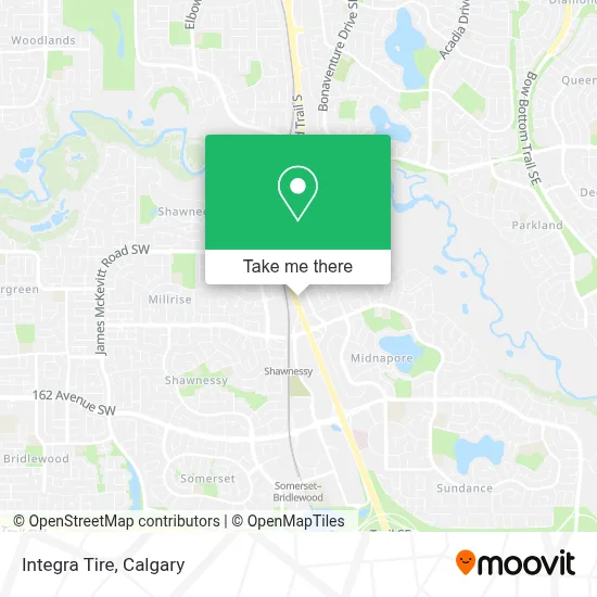 Integra Tire map
