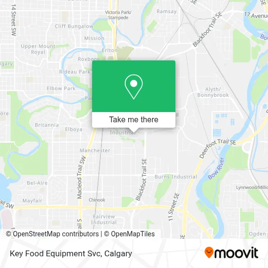 Key Food Equipment Svc map