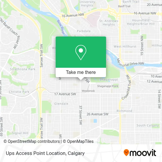 Ups Access Point Location plan