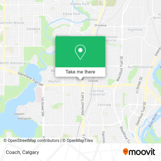 Coach map