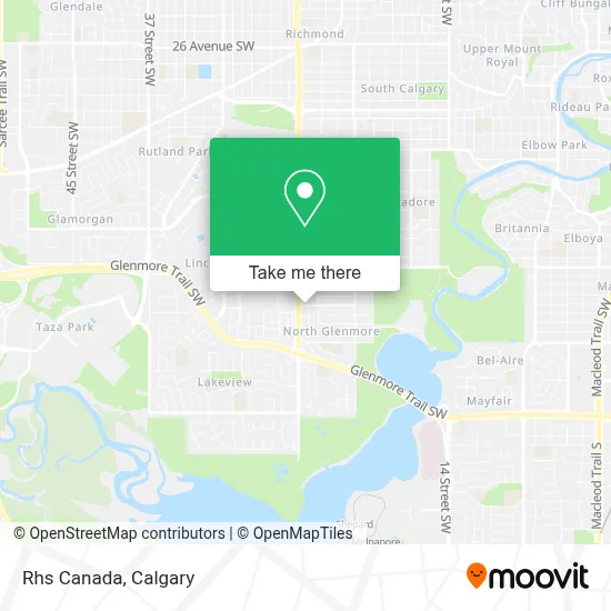 Rhs Canada map