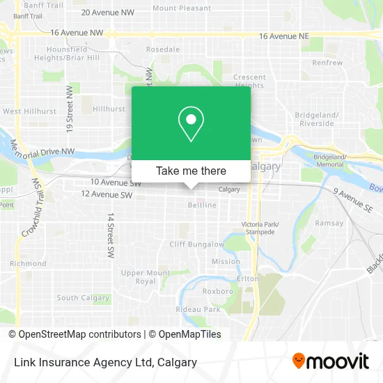 Link Insurance Agency Ltd map