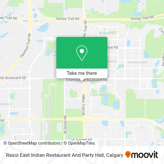 Rasoi East Indian Restaurant And Party Hall map