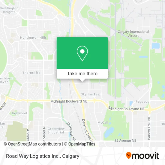 Road Way Logistics Inc. map