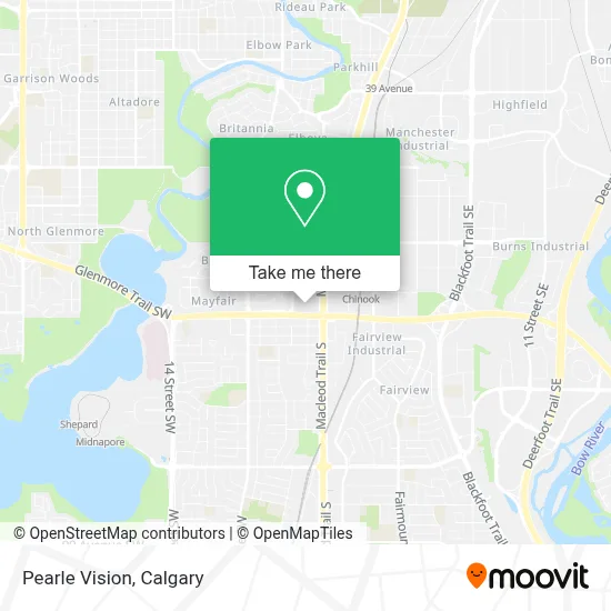 Pearle Vision map