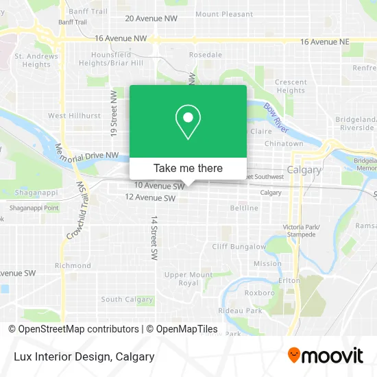 Lux Interior Design map
