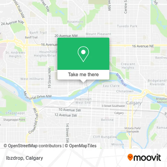 Ibzdrop map