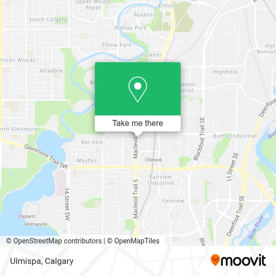 Ulmispa map