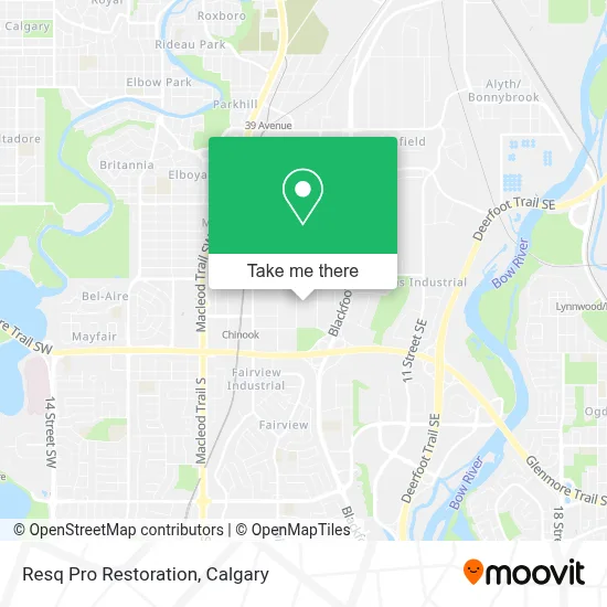Resq Pro Restoration map