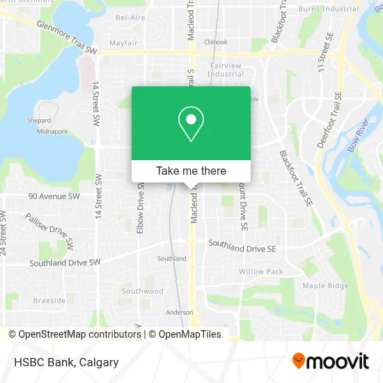 Hsbc Bank map