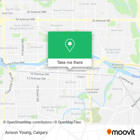 Avison Young map