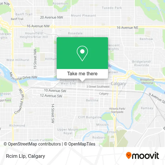 Rcim Llp map