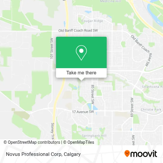 Novus Professional Corp map