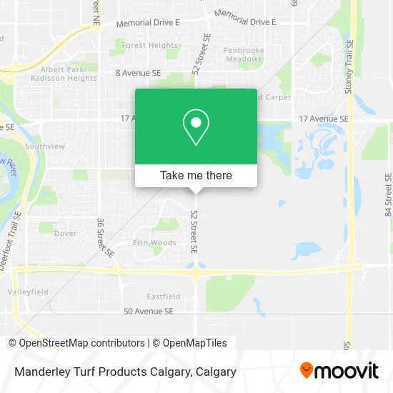 Manderley Turf Products Calgary map