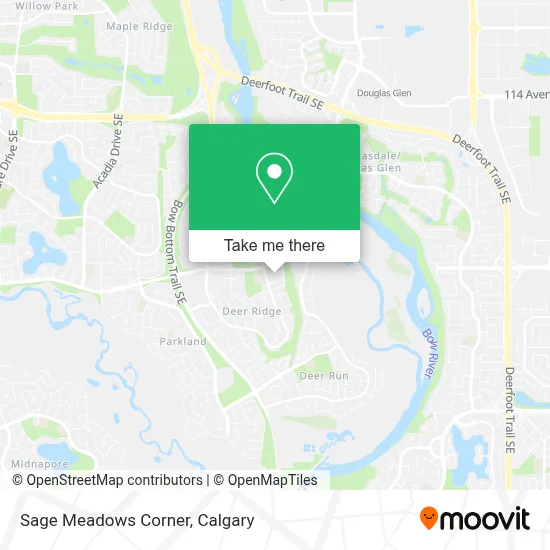 Sage Meadows Corner map