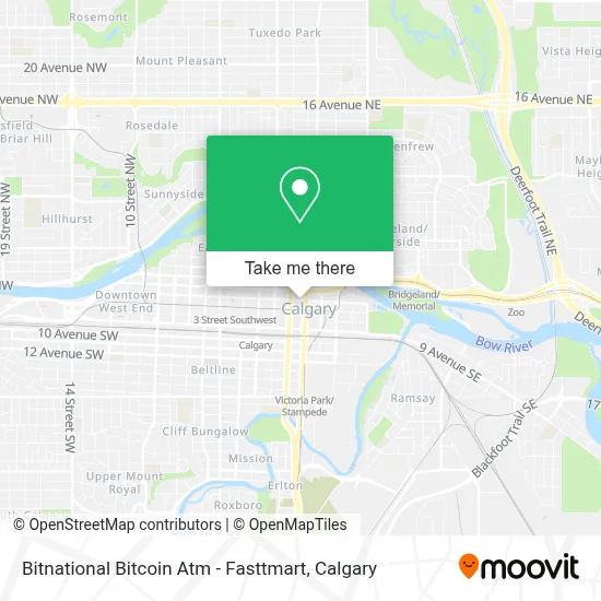 Bitnational Bitcoin Atm - Fasttmart map