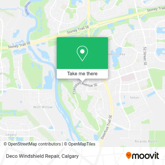 Deco Windshield Repair map